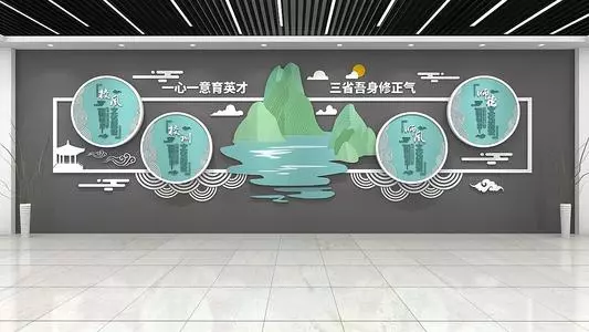 校园文化墙都有哪些？